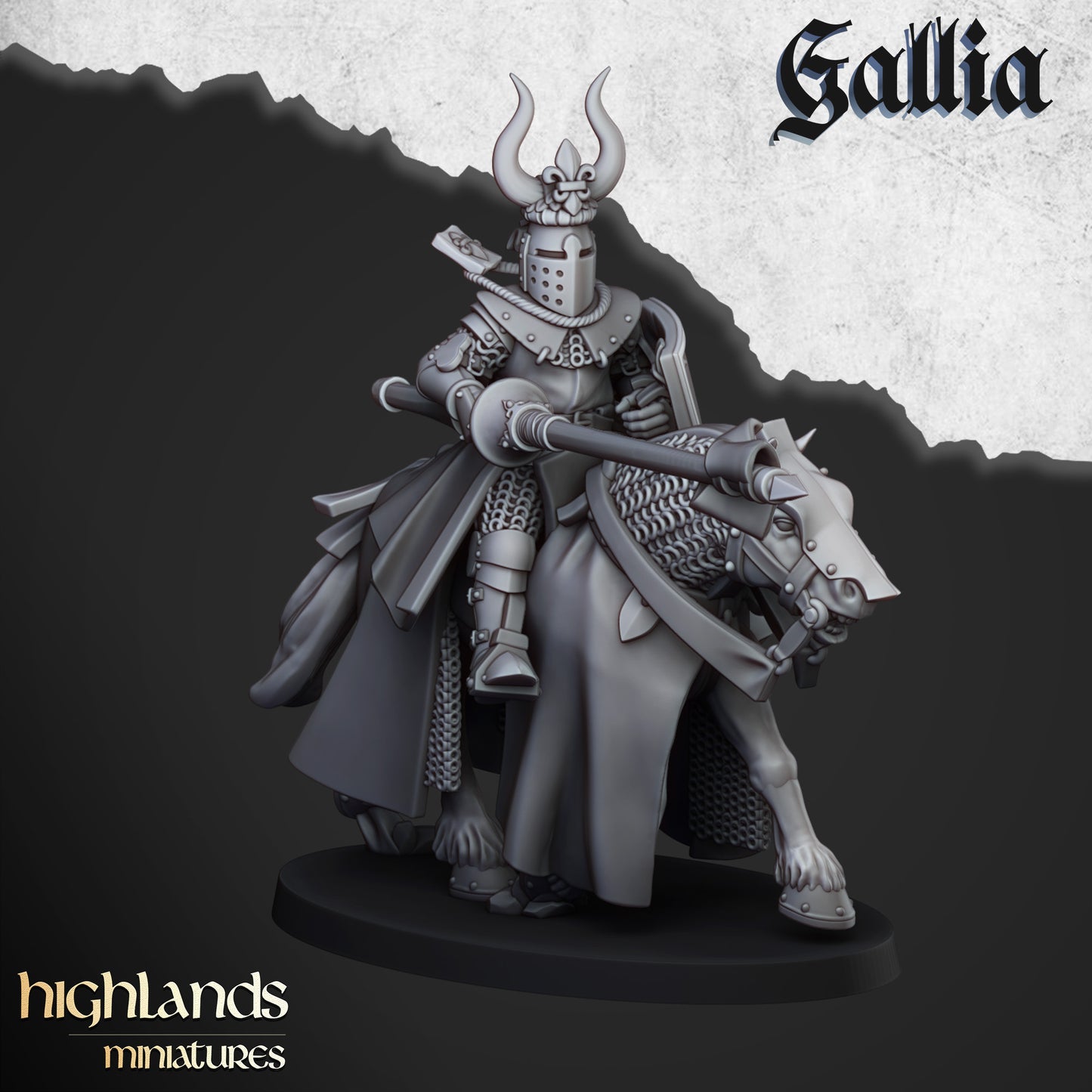 Knights of Gallia | Gallia, the Medieval Kingdom | Highlands Miniatures