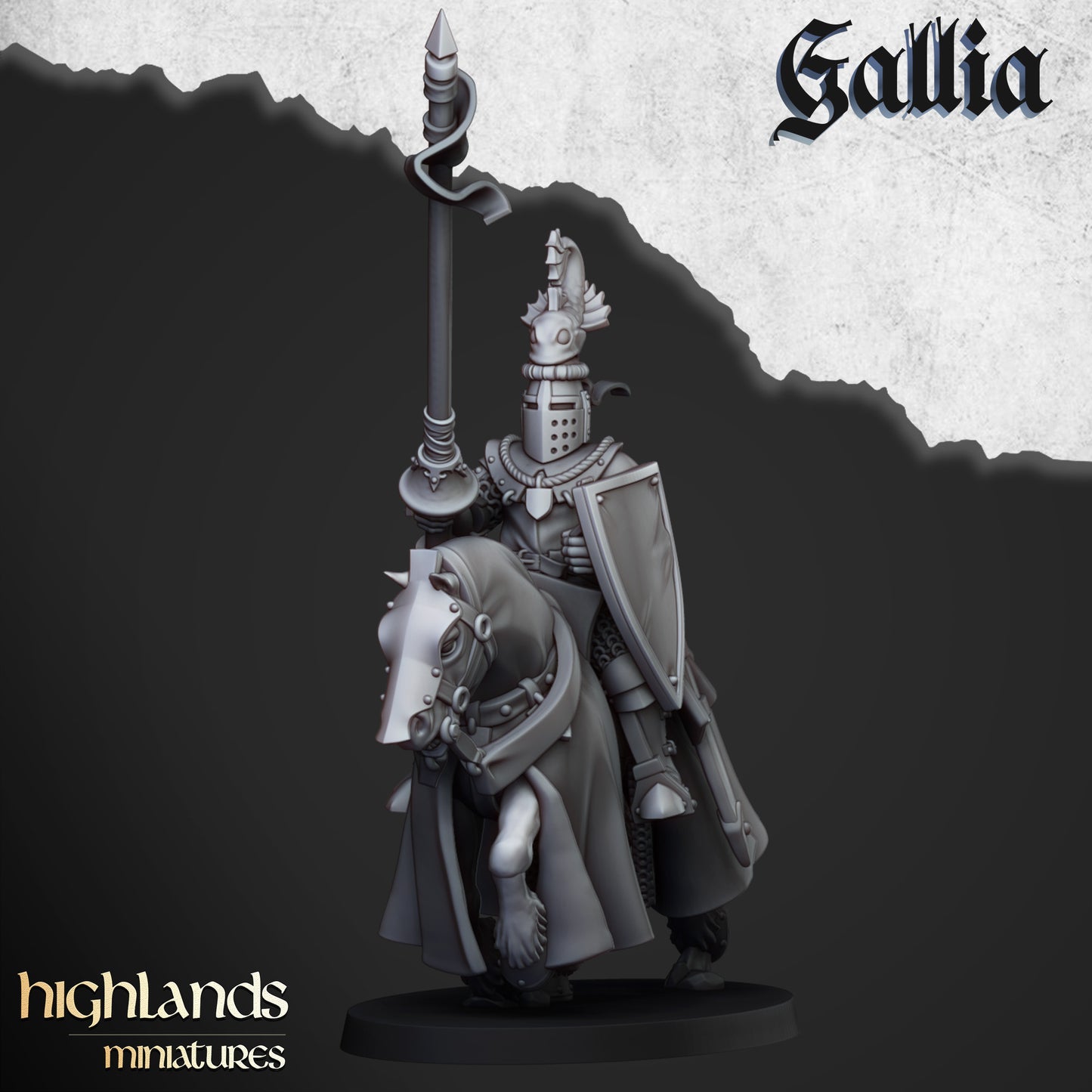 Knights of Gallia | Gallia, the Medieval Kingdom | Highlands Miniatures