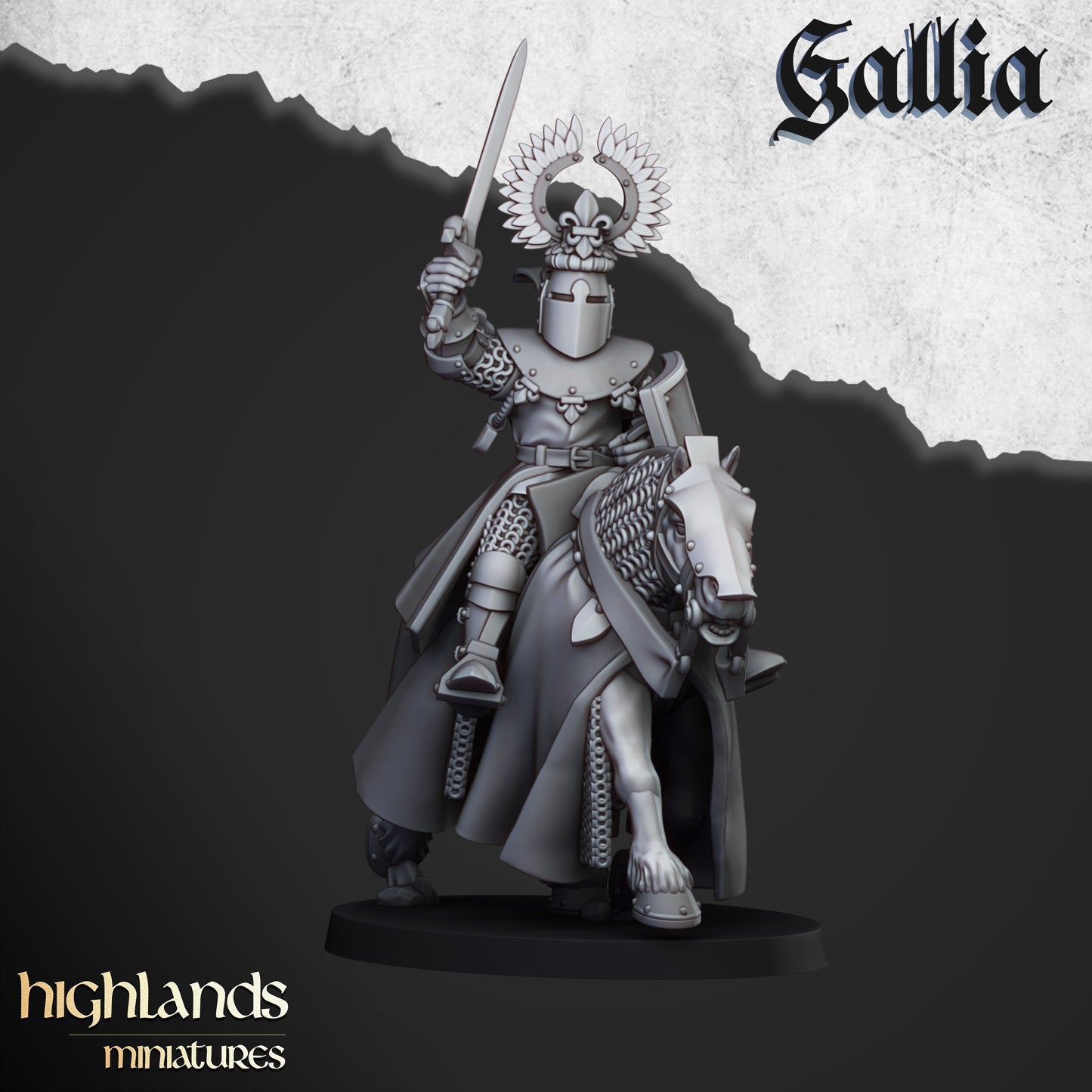 Knights of Gallia | Gallia, the Medieval Kingdom | Highlands Miniatures