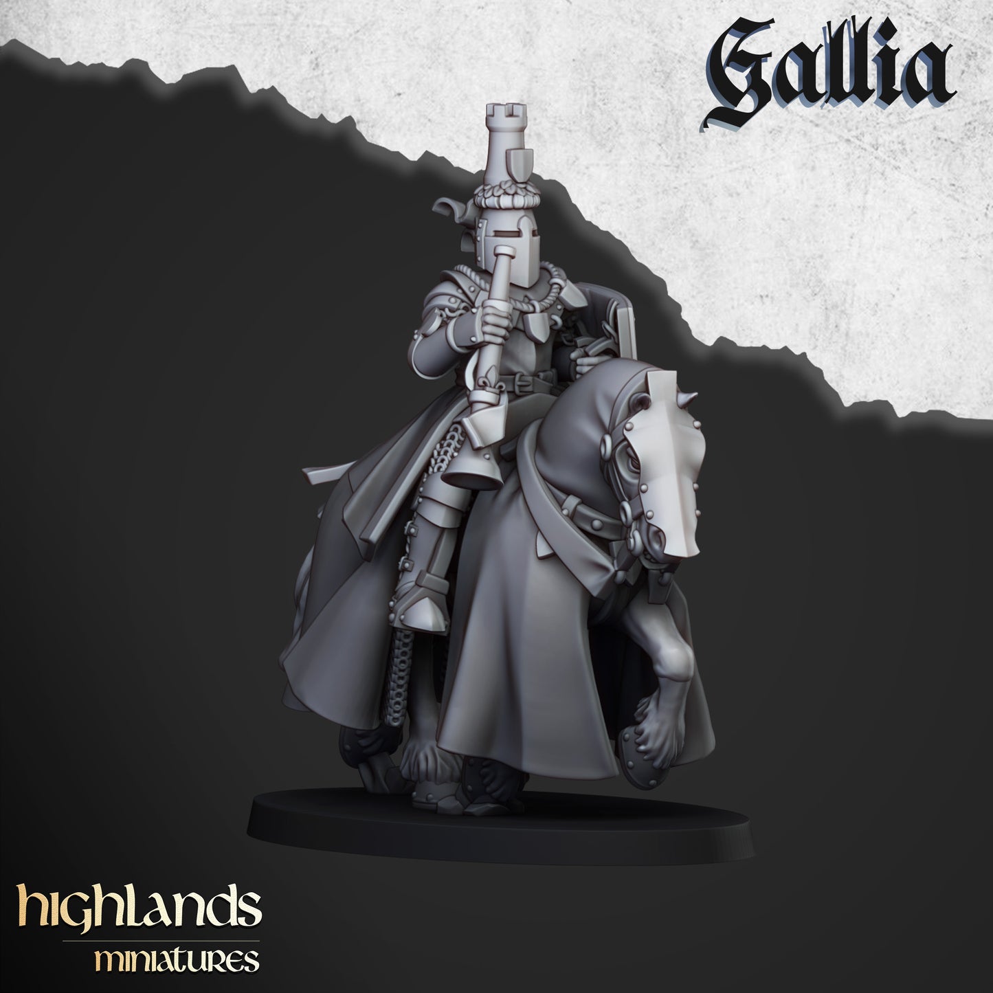 Knights of Gallia | Gallia, the Medieval Kingdom | Highlands Miniatures