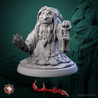 Cleaning Crew set | Monstrooffice | Resin 3D Printed Miniature | White Werewolf Tavern | DnD