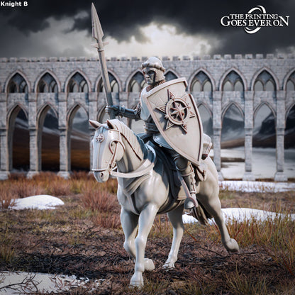 Northern Kingdom Cavalry | Tales of the Northern Kingdom | MESBG | The Printing Goes Ever On
