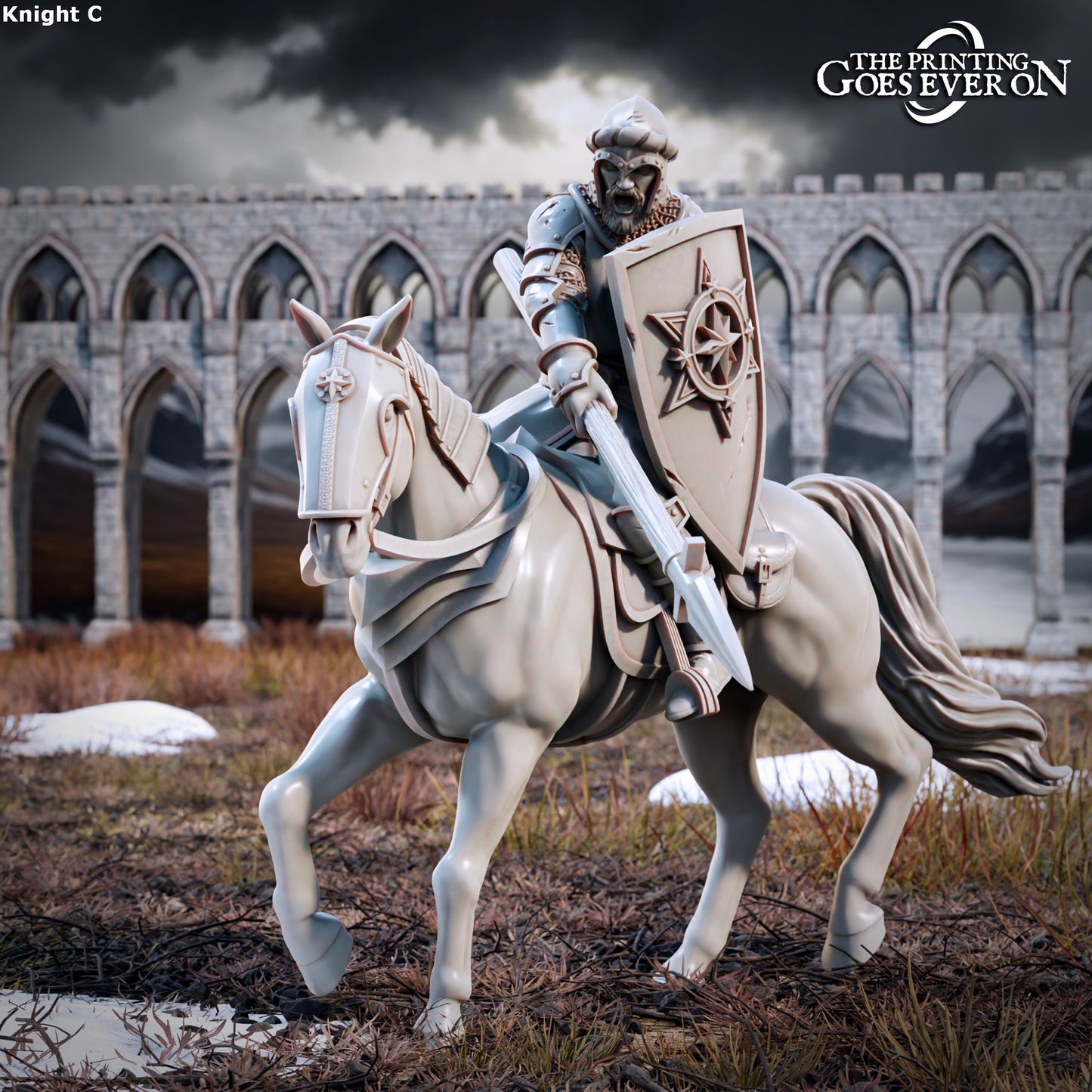 Northern Kingdom Cavalry | Tales of the Northern Kingdom | MESBG | The Printing Goes Ever On