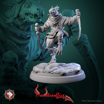 Kobold Managers set | Monstrooffice | Resin 3D Printed Miniature | White Werewolf Tavern | DnD