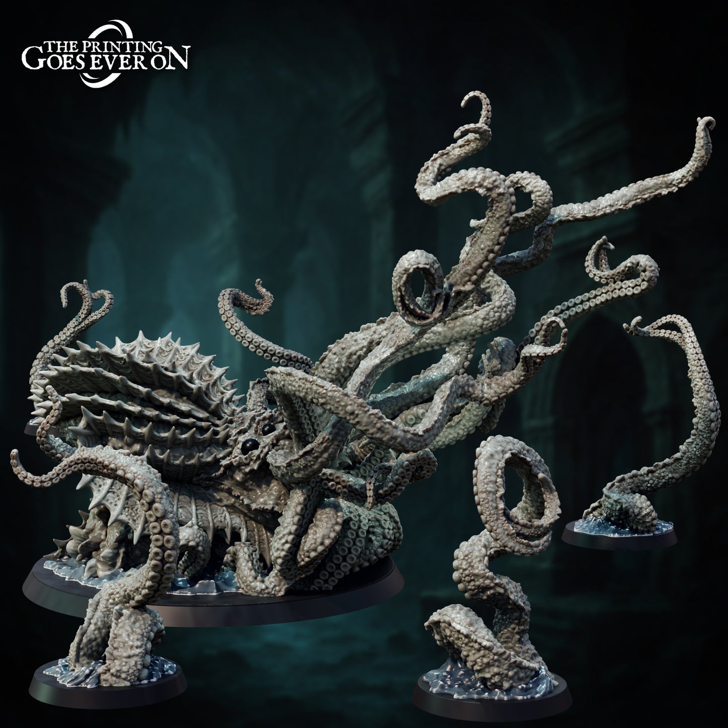 Kraken of the Forgotten Gate – Large Resin Monster | The Printing Goes Ever On