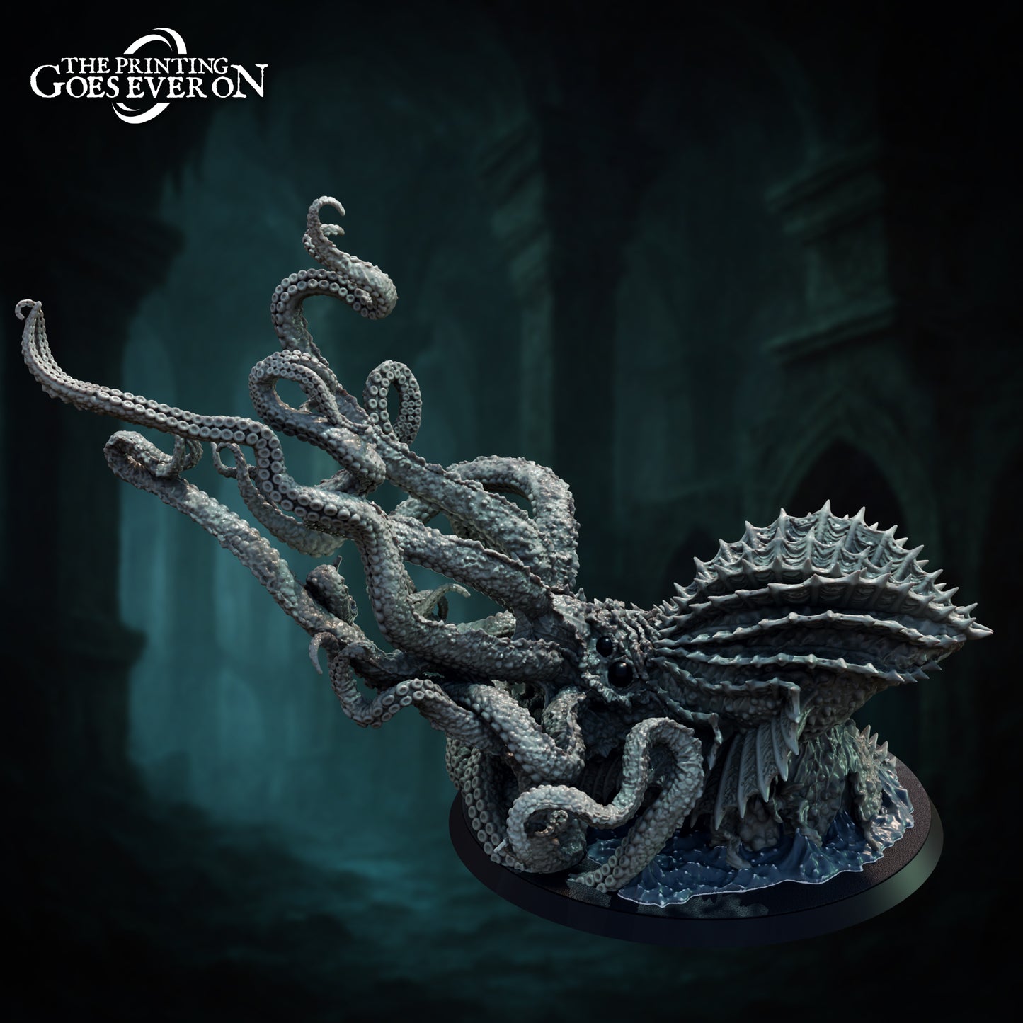 Kraken of the Forgotten Gate – Large Resin Monster | The Printing Goes Ever On