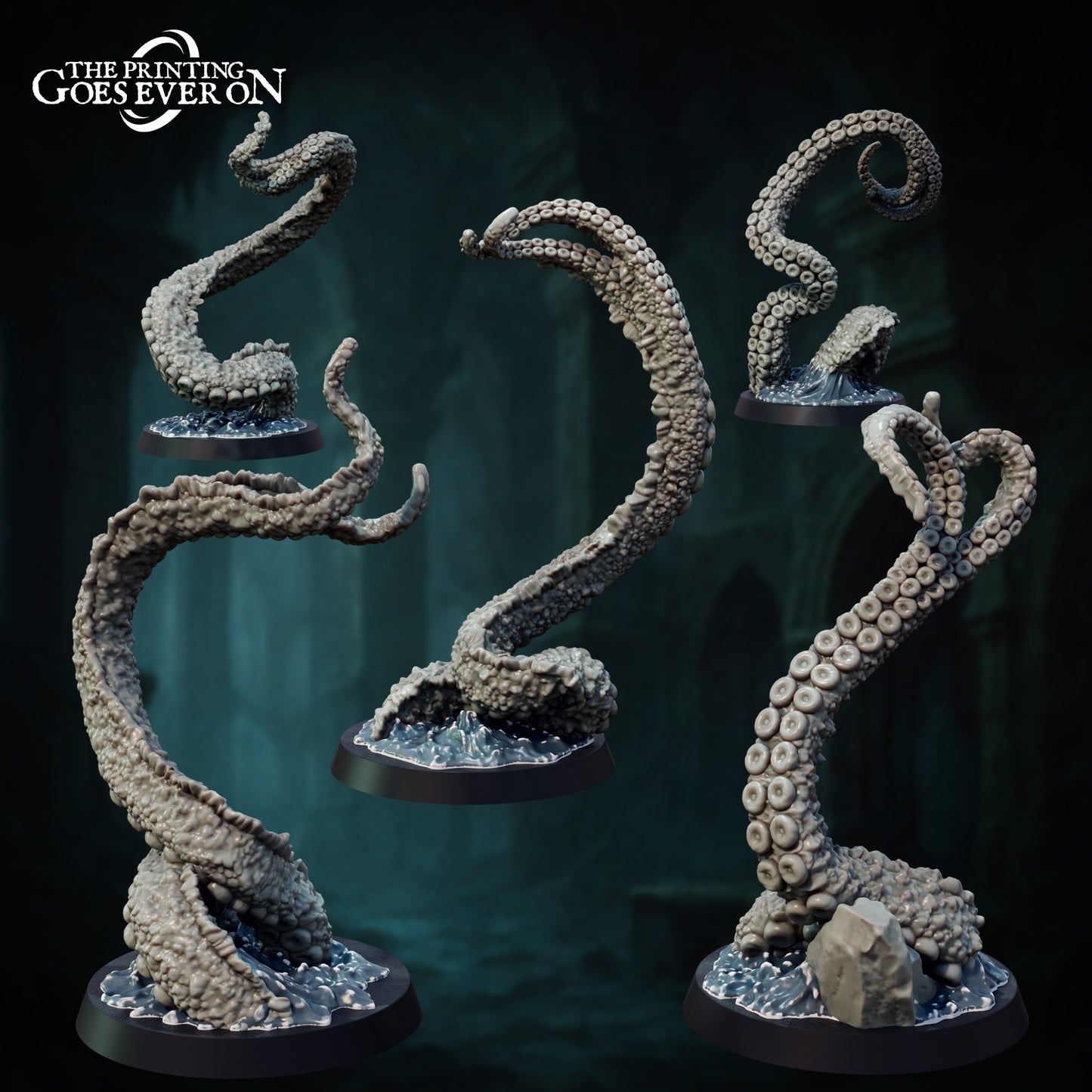Kraken of the Forgotten Gate – Large Resin Monster | The Printing Goes Ever On