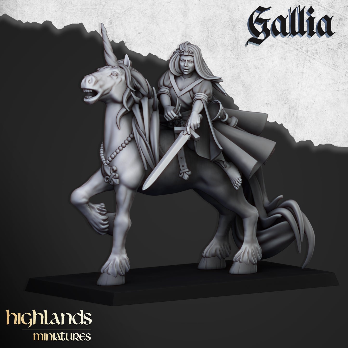 Lady of Gallia | Gallia, the Medieval Kingdom | Highlands Miniatures