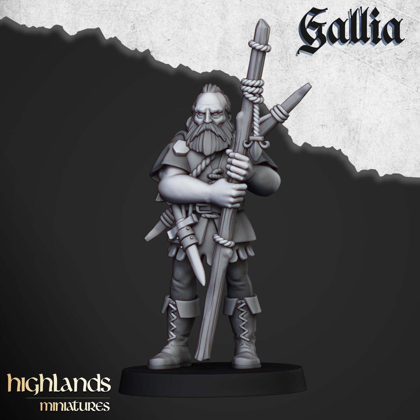 Little John | Gallia, the Medieval Kingdom | Highlands Miniatures