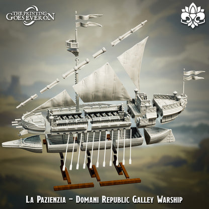 La Pazienzia - Domani Republic Galley Warship