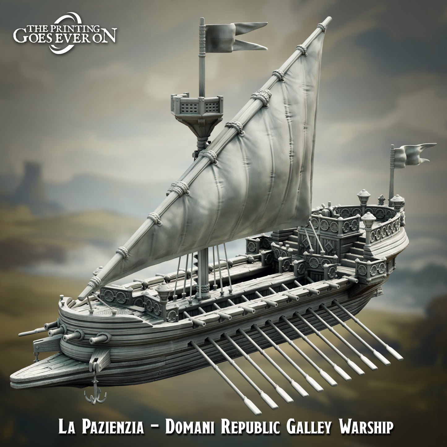 La Pazienzia - Domani Republic Galley Warship