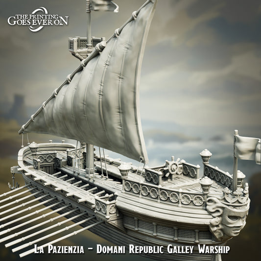 La Pazienzia - Domani Republic Galley Warship