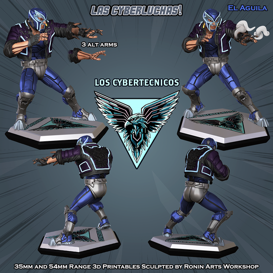 Cyber Luchador - El Aguila | Ronin Arts Workshop