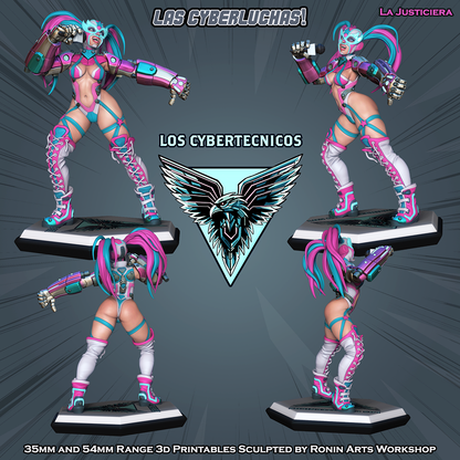 Cyber Luchador - La Justiciera | Ronin Arts Workshop