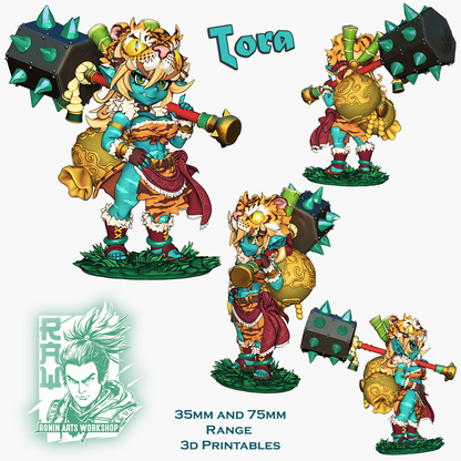 Tora the Barbarian - The Gobettes | Ronin Arts Workshop