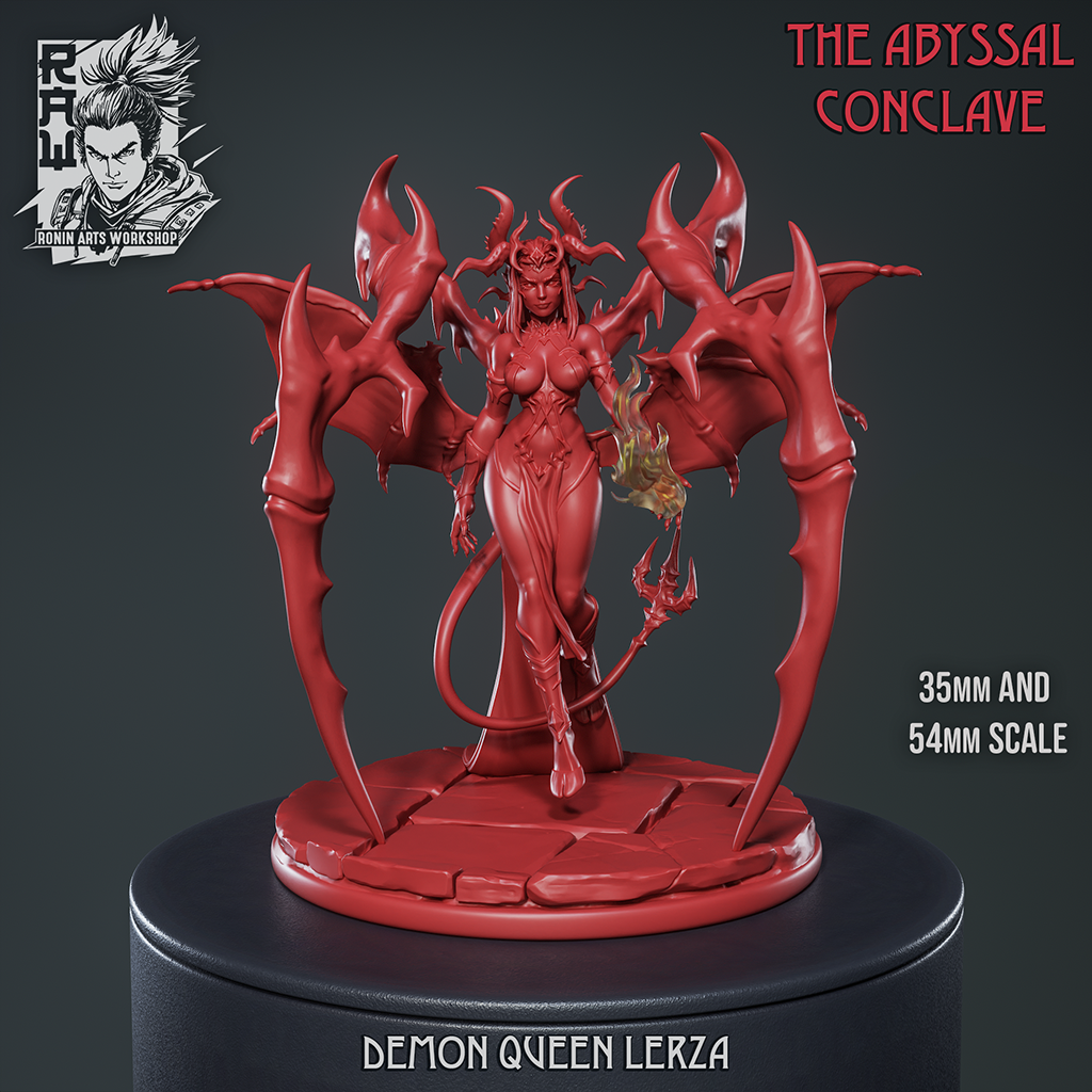 Demon Queen - Lerza | The Abyssal Conclave | Ronin Arts Workshop