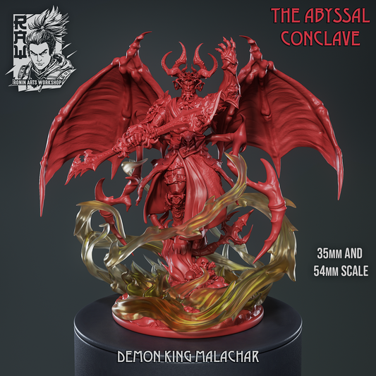 Demon King - Malachar | The Abyssal Conclave | Ronin Arts Workshop
