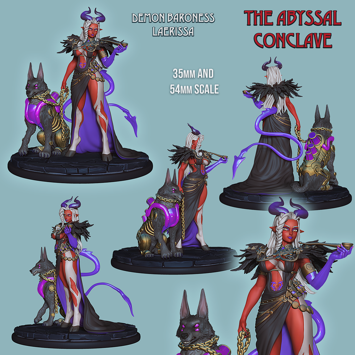 Demon Baroness - Laerissa | The Abyssal Conclave | Ronin Arts Workshop
