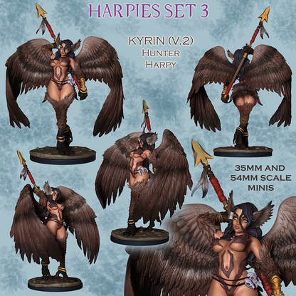 Hunter Harpy Kyrin - Standing Alt Pose