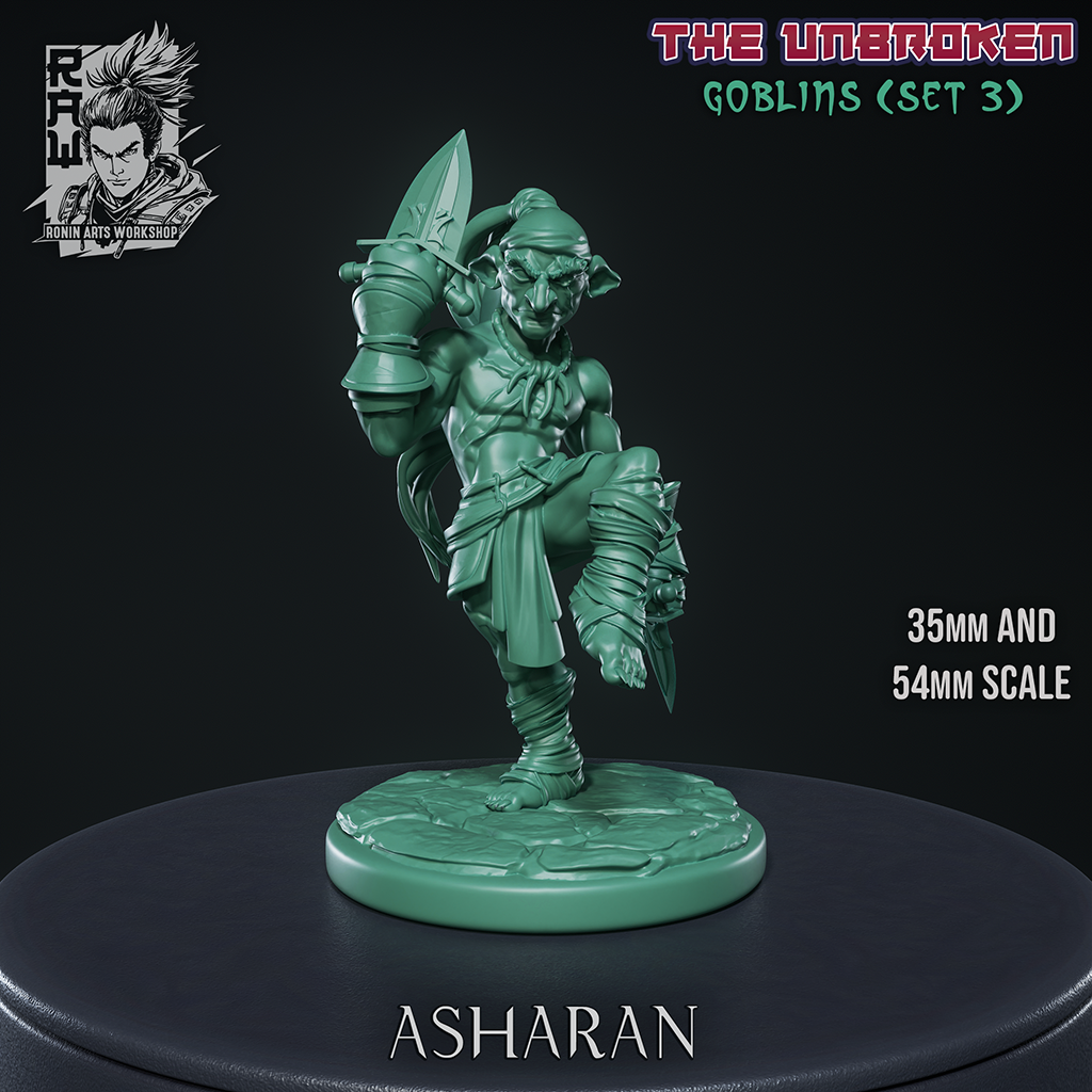 Asharan - Goblin Pit Fighter