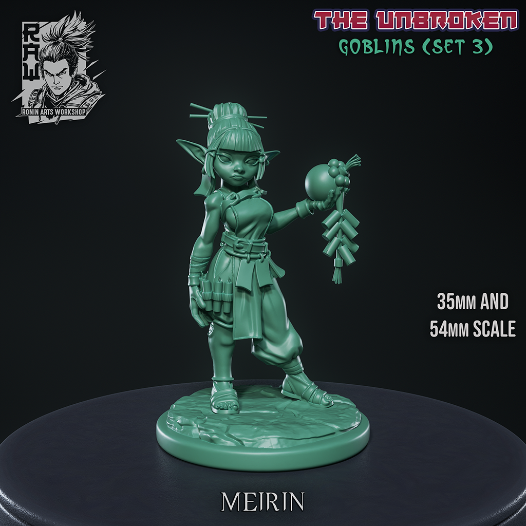 Meirin - Female Artificer Goblin