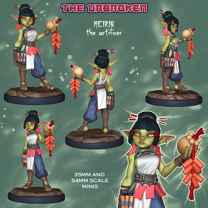 Meirin - Female Artificer Goblin