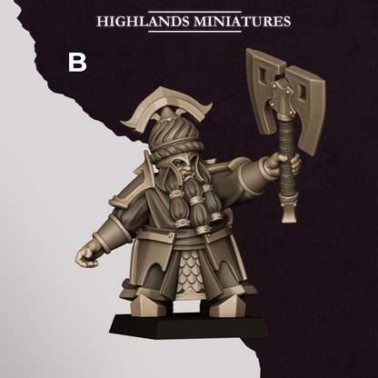 Marduk Commanders | Sons of Marduk | Highlands Miniatures