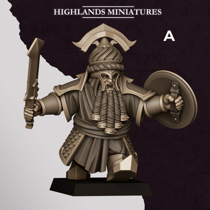 Marduk Commanders | Sons of Marduk | Highlands Miniatures