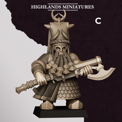 Marduk Commanders | Sons of Marduk | Highlands Miniatures