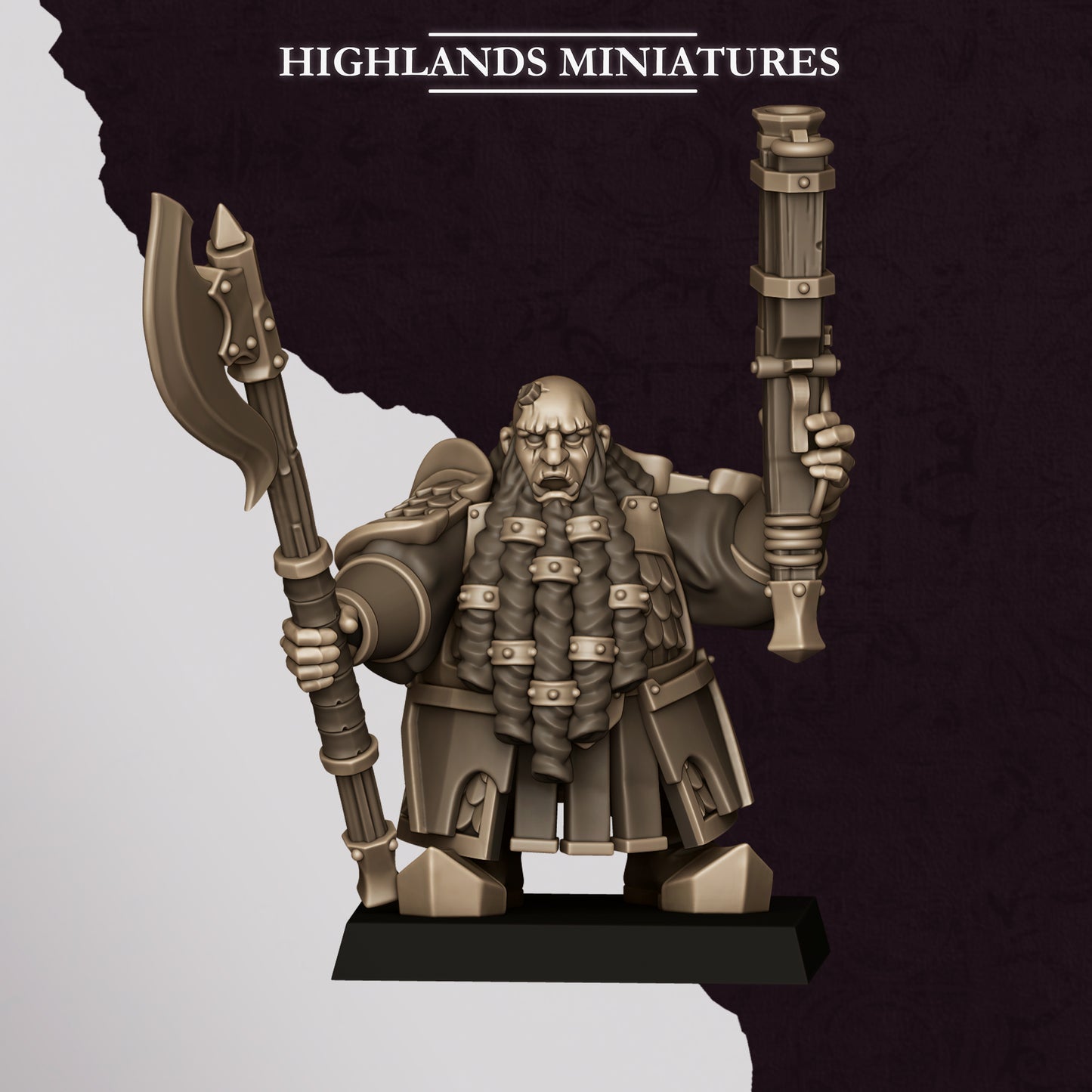 Marduk Heavy Guard Command Group | Sons of Marduk | Highlands Miniatures