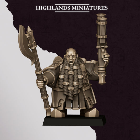 Marduk Heavy Guard Command Group | Sons of Marduk | Highlands Miniatures