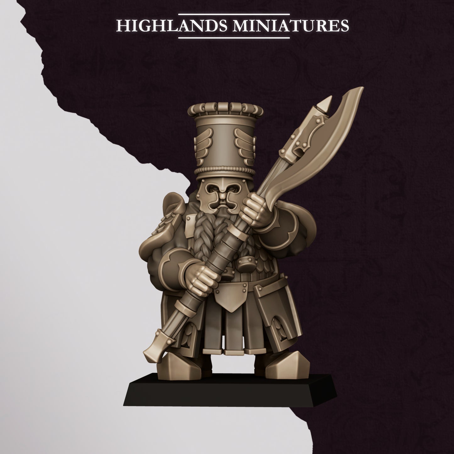 Marduk Heavy Guard (Greataxe) | Sons of Marduk | Highlands Miniatures