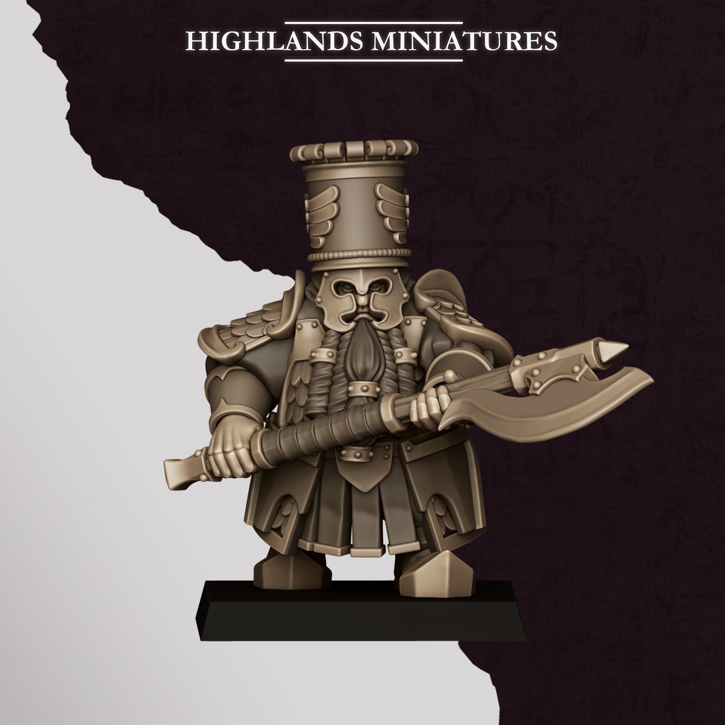 Marduk Heavy Guard (Greataxe) | Sons of Marduk | Highlands Miniatures