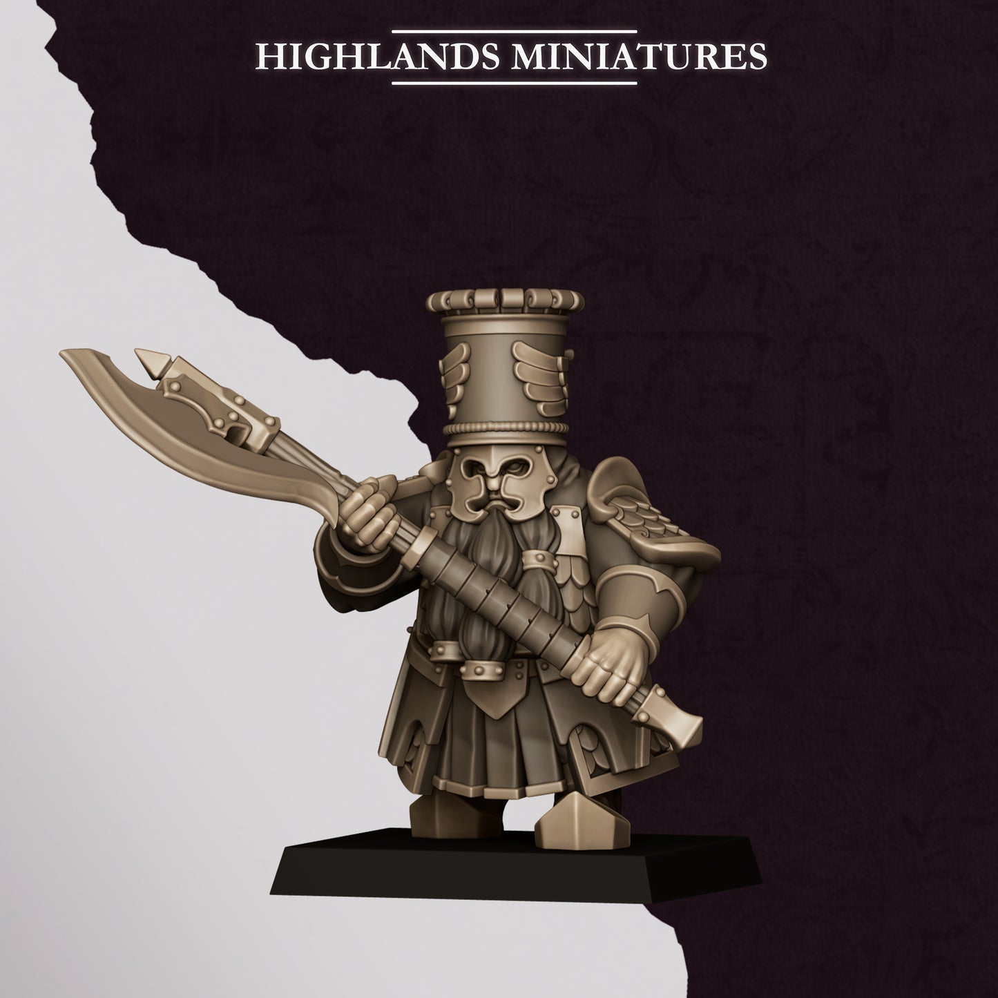 Marduk Heavy Guard (Greataxe) | Sons of Marduk | Highlands Miniatures