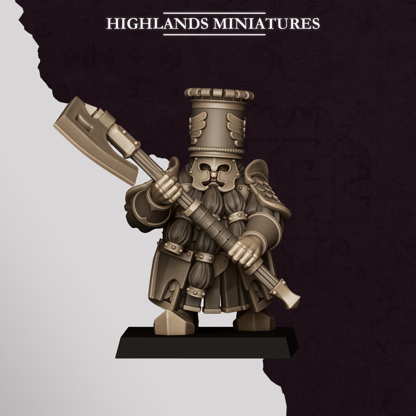 Marduk Heavy Guard (Greataxe) | Sons of Marduk | Highlands Miniatures