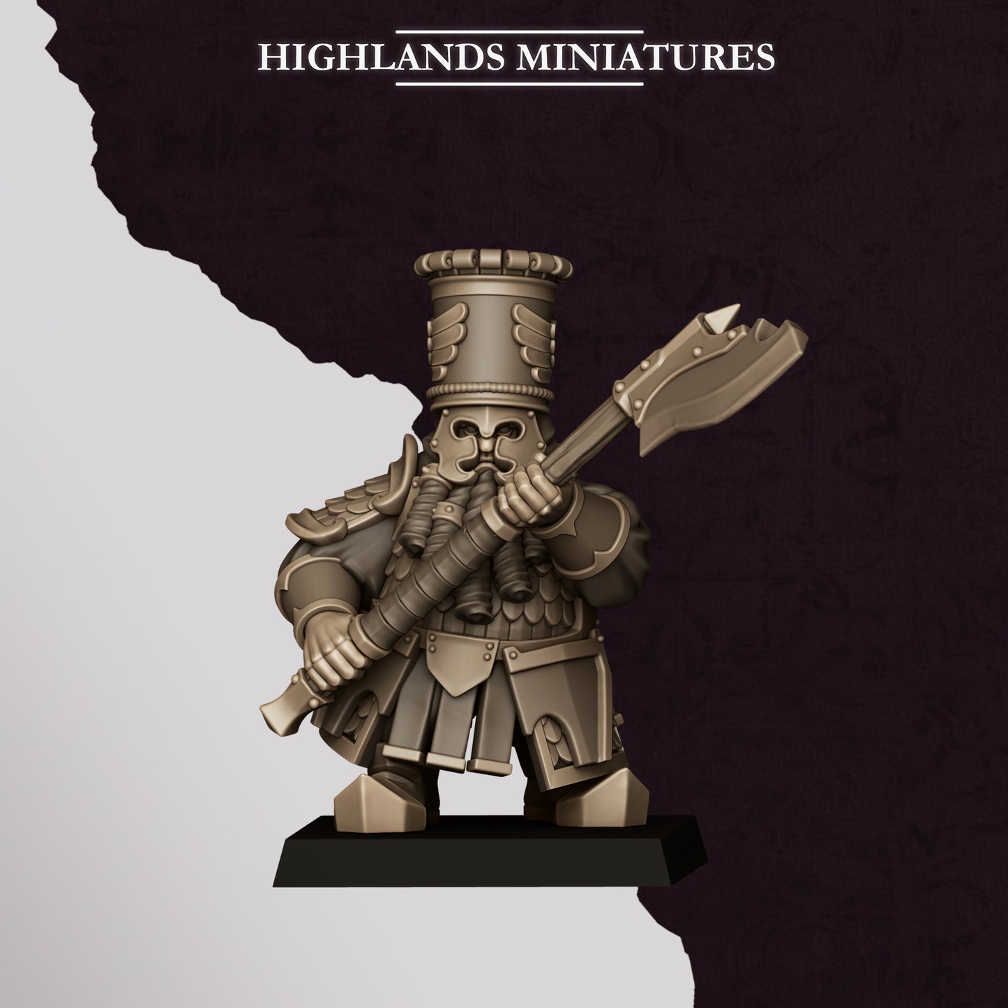 Marduk Heavy Guard (Greataxe) | Sons of Marduk | Highlands Miniatures