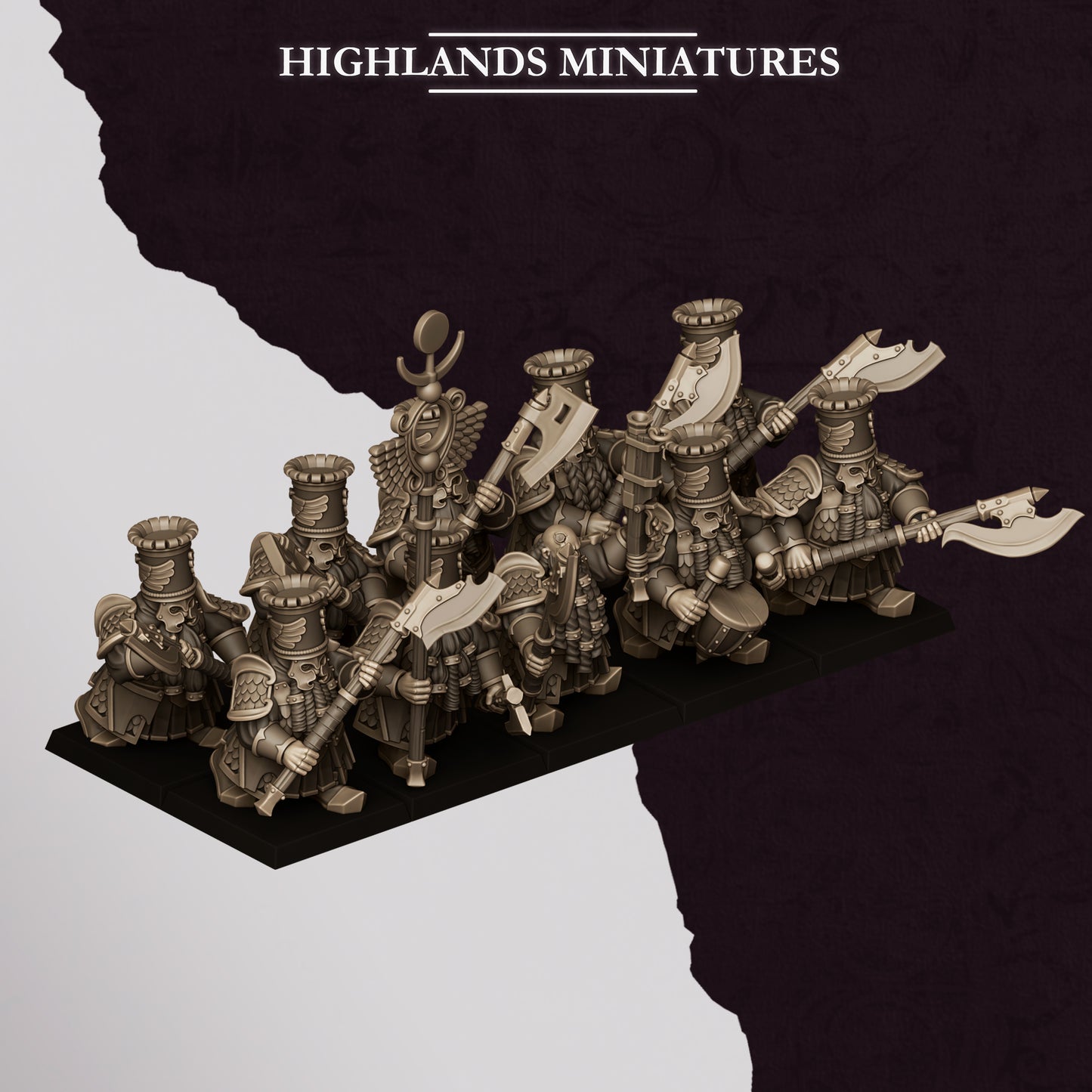 Marduk Heavy Guard (Greataxe) | Sons of Marduk | Highlands Miniatures