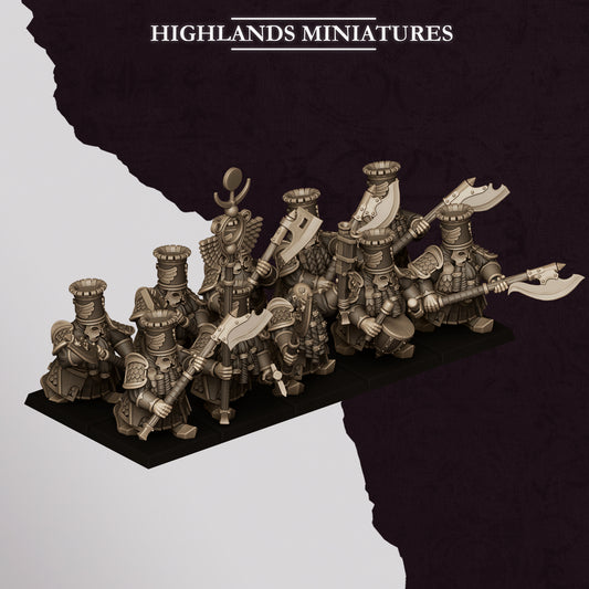 Marduk Heavy Guard (Greataxe) | Sons of Marduk | Highlands Miniatures