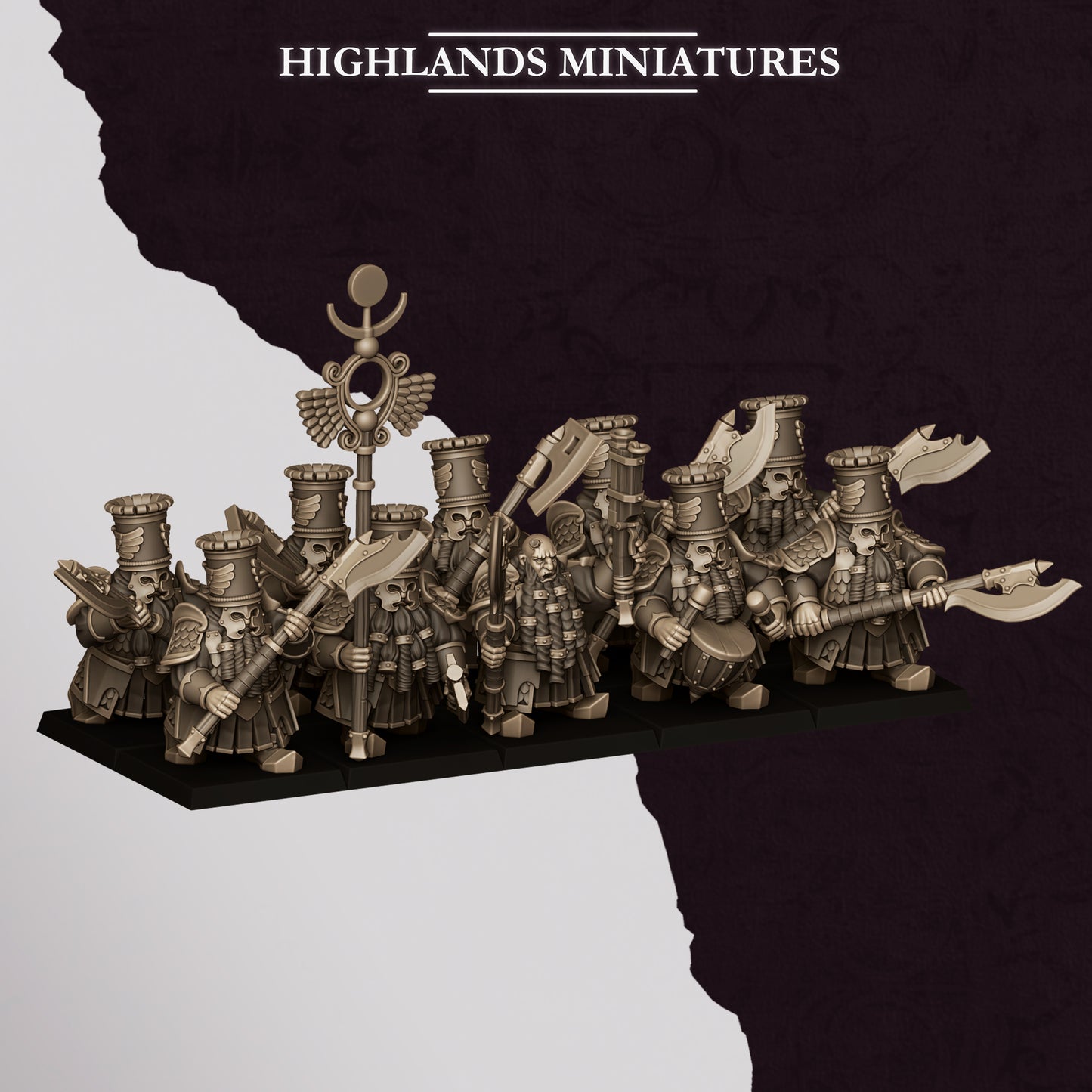 Marduk Heavy Guard (Greataxe) | Sons of Marduk | Highlands Miniatures