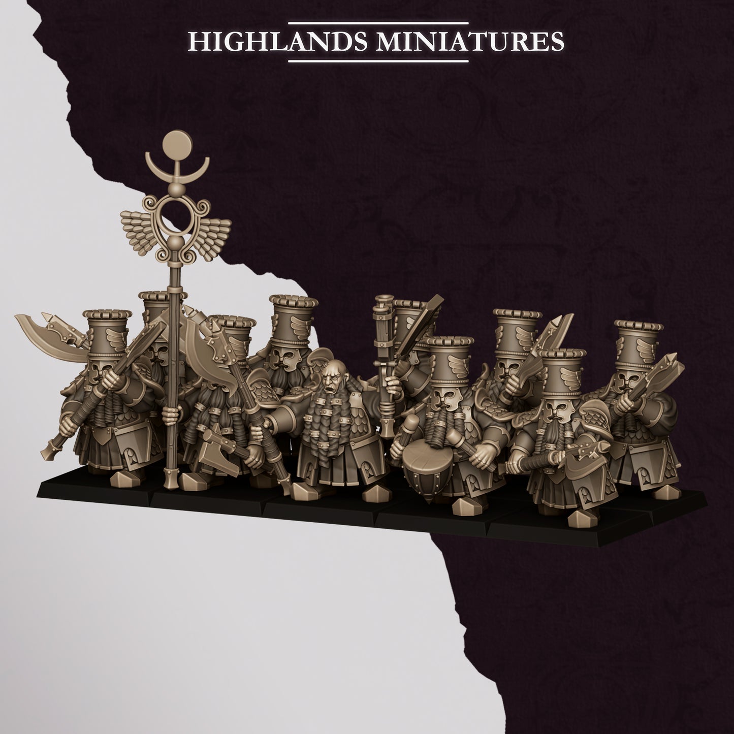 Marduk Heavy Guard (Greataxe) | Sons of Marduk | Highlands Miniatures