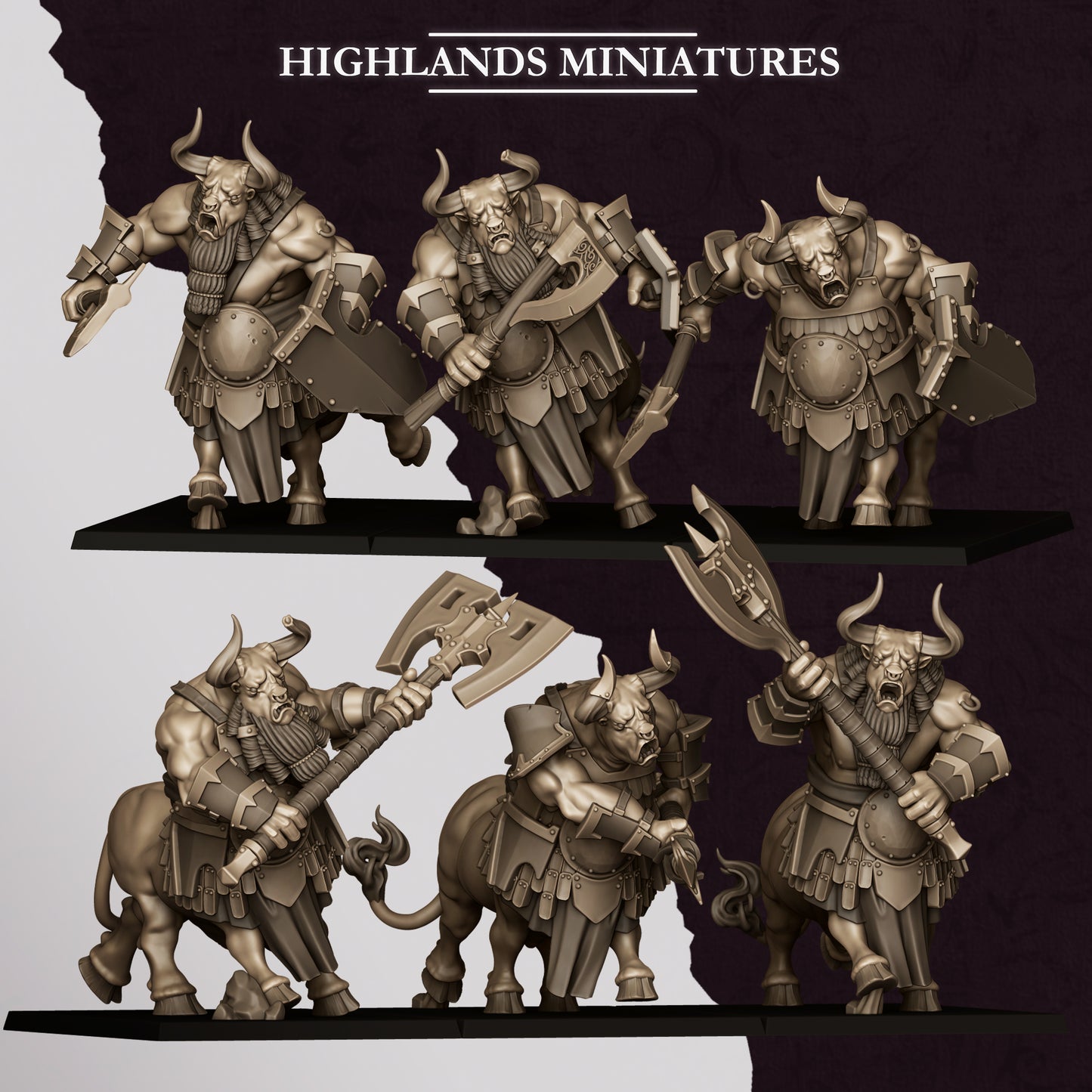Marduk Minotaurs | Sons of Marduk | Highlands Miniatures