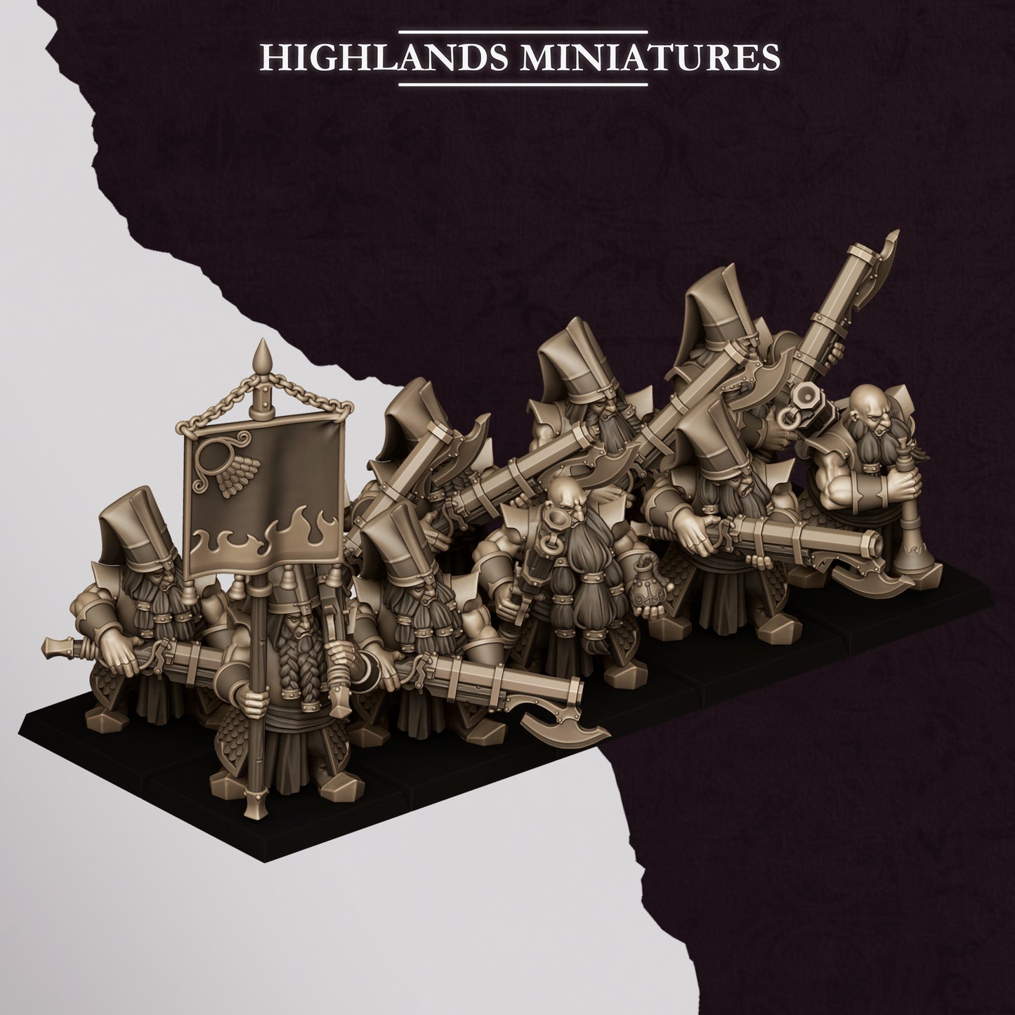 Marduk Shooters (Jezail) | Sons of Marduk | Highlands Miniatures