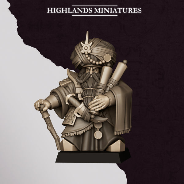 Marduk Sorcerer | Sons of Marduk | Highlands Miniatures