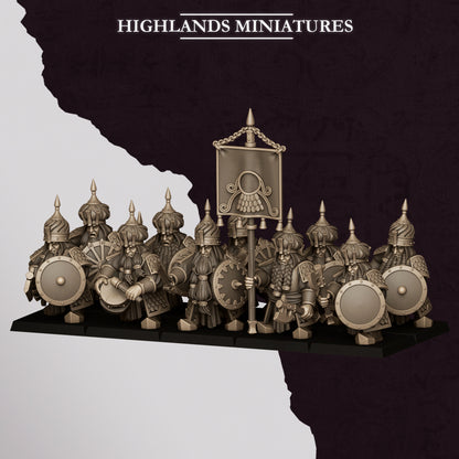 Marduk Warriors (Axe/Shield) | Sons of Marduk | Highlands Miniatures