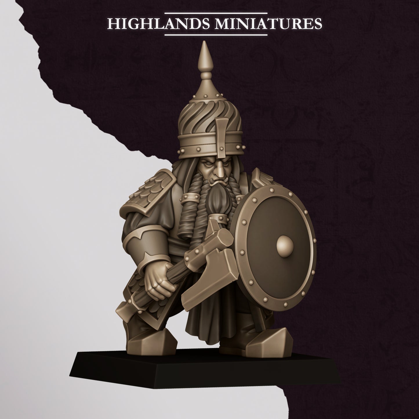 Marduk Warriors (Axe/Shield) | Sons of Marduk | Highlands Miniatures