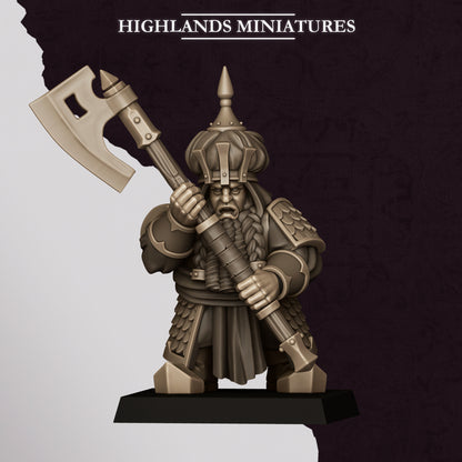 Marduk Warriors (Greataxe) | Sons of Marduk | Highlands Miniatures