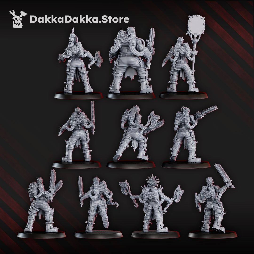 Mad Hyenas Squad - rear view