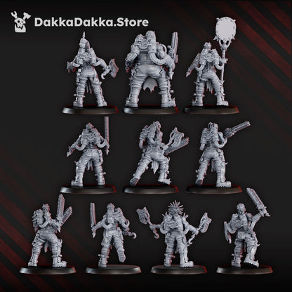 Mad Hyenas Squad - rear view