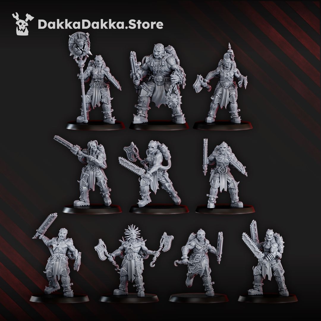 Mad Hyenas Squad - front view