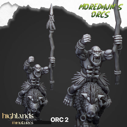 Mounted Cave Orcs